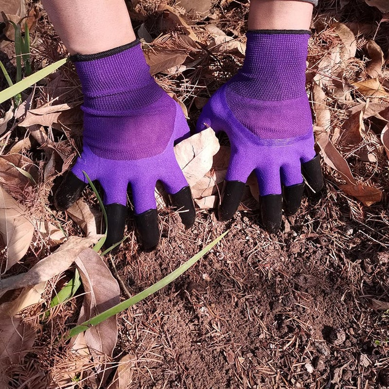 DCCPAA Garden Gloves with Claws,Claw Gardening Gloves for Digging,Planting, Weeding, Seeding-Waterproof for Men and Women - Image 4